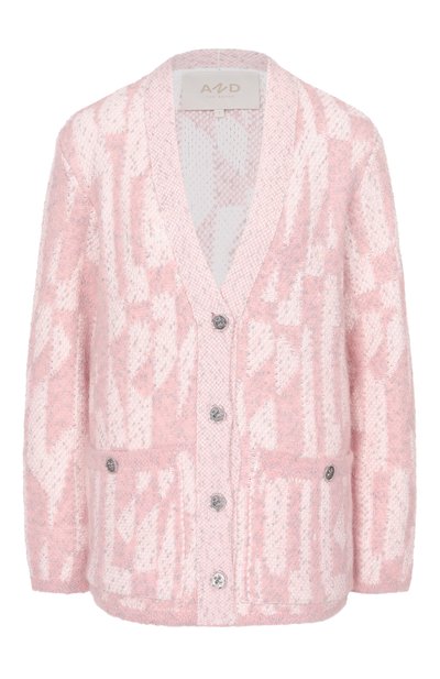 Женский кардиган из шерсти и хлопка AND THE BRAND, арт. W26-CG040-0702-601