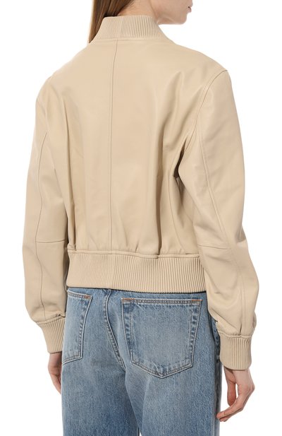 Кожаный бомбер ALINE, арт. AL030104, фото 4