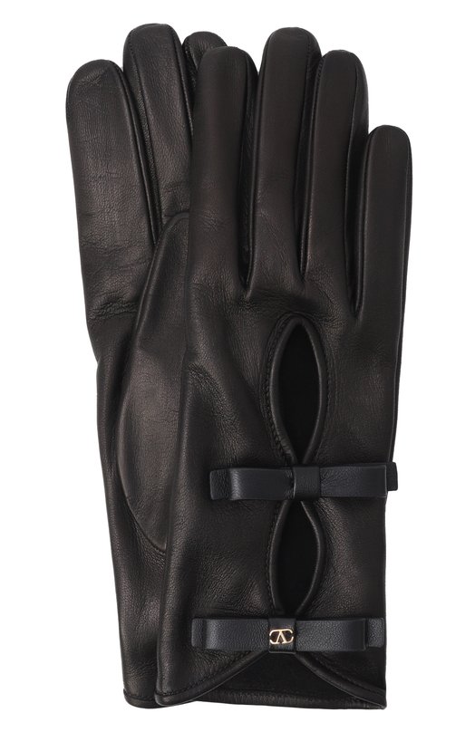 Кожаные перчатки Valentino 8W2GDA51/CZV Чёрный 8W2GDA51/CZV