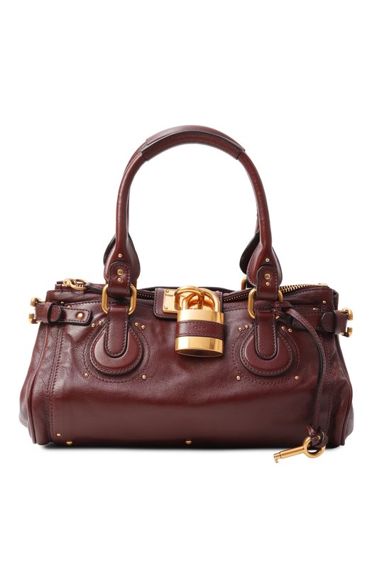 Сумка Paddington Chloé CH25WS802P75 Бордовый CH25WS802P75
