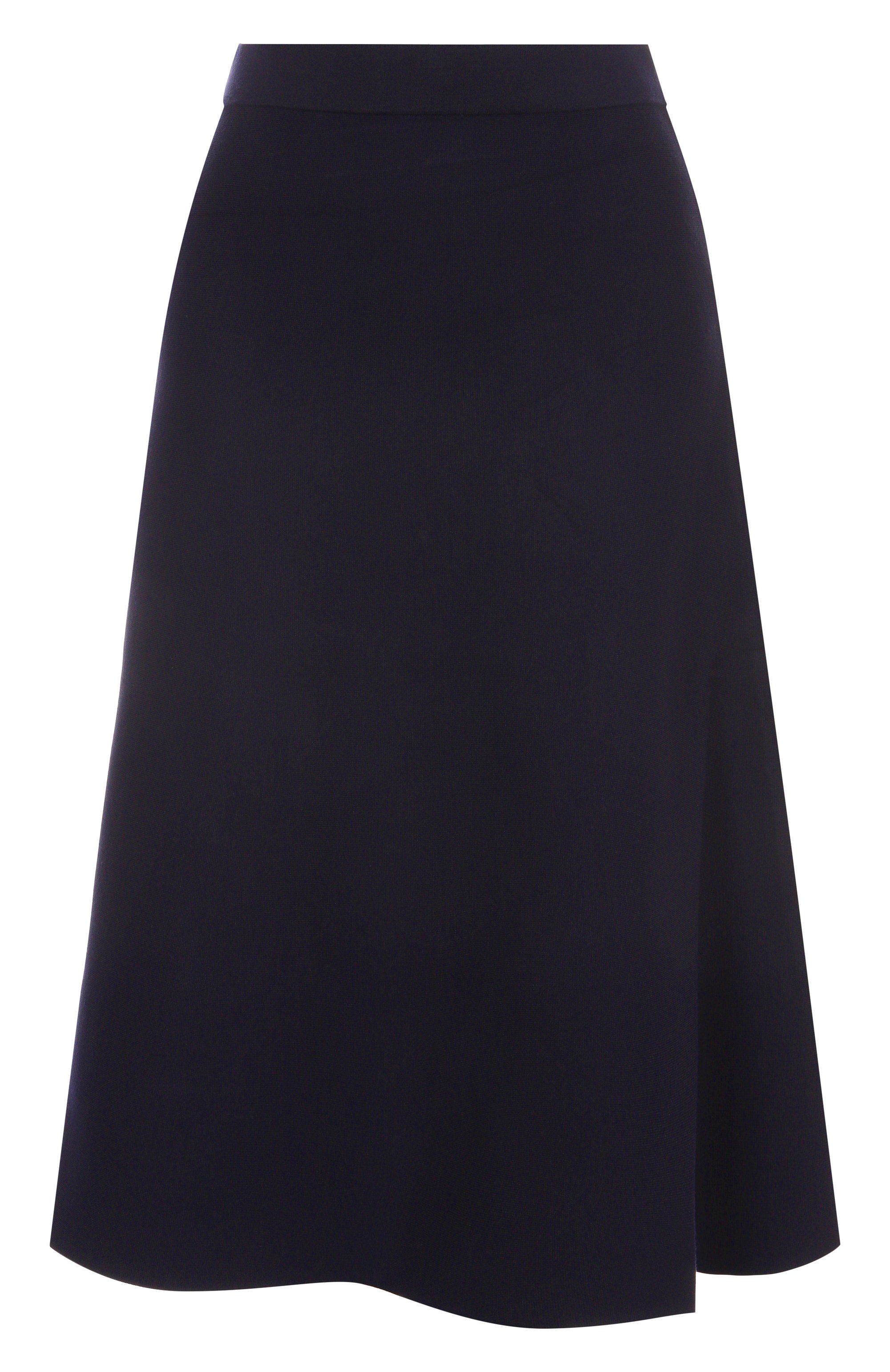 Юбка из вискозы MAX MARA STUDIO синего цвета по цене 46050 руб., арт. GIUSY, фото 1 Юбка из вискозы MAX MARA STUDIO, арт. GIUSY, фото 1