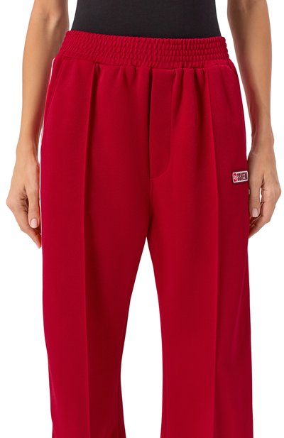 Брюки SSHEENA красного цвета по цене 98450 руб., арт. 25FWPUPA/TF25008, фото 5 Брюки SSHEENA, арт. 25FWPUPA/TF25008, фото 5