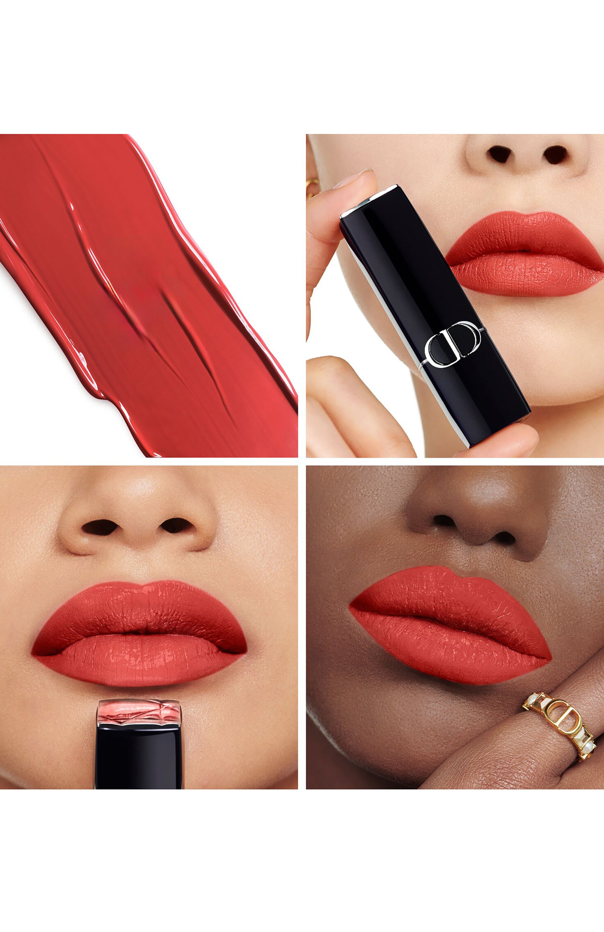 Сменный блок помады для губ с сатиновым финишем rouge dior, оттенок 556 любимый (3,5g) DIOR, арт. C335500556, фото 3