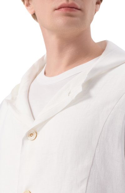 Льняная рубашка KITON, арт. UMCLUCAH09690, фото 5