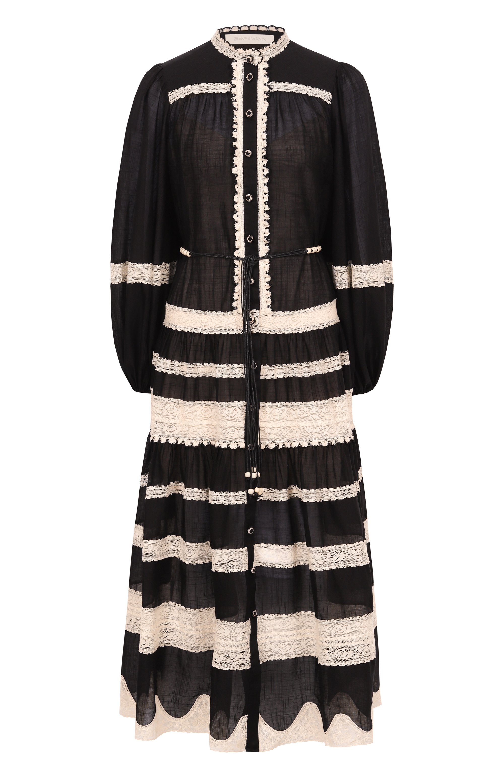 Хлопковое платье ZIMMERMANN, арт. 3227DSS251, фото 1