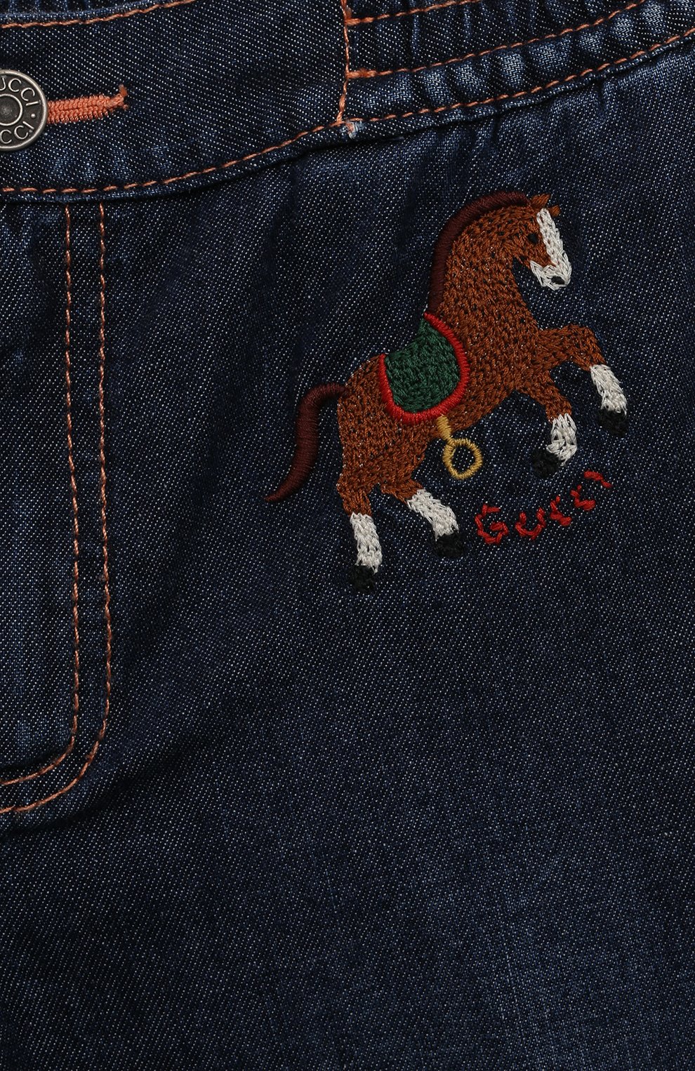 Джинсовые шорты GUCCI, арт. 591306 XDAZD, фото 3