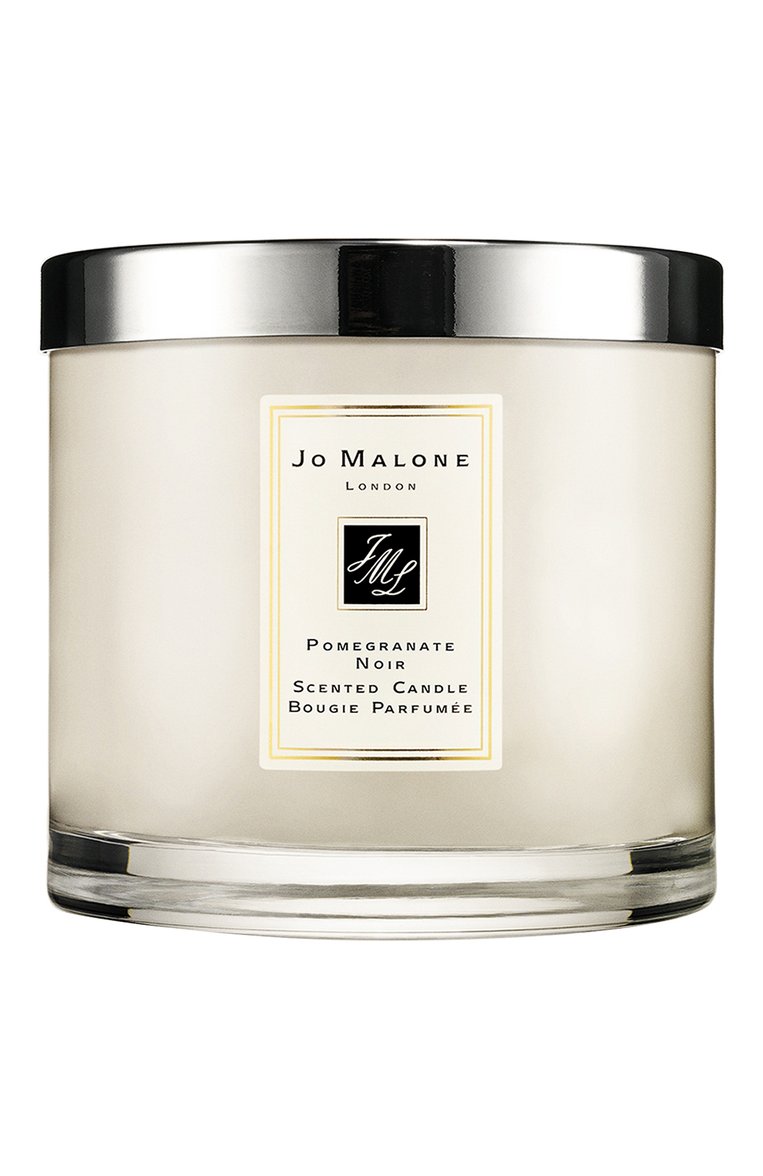 Свеча ароматная pomegranate noir JO MALONE LONDON бесцветного цвета, арт. L361-01 | Фото 1 (Статус проверки: Проверена категория; Нос: Не проставлено; Региональные ограничения белый список (Axapta Mercury): Не проставлено; Ограничения доставки: flammable, fragile-2)