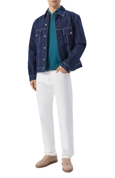 Шелковое поло KITON, арт. UMK0851, фото 2