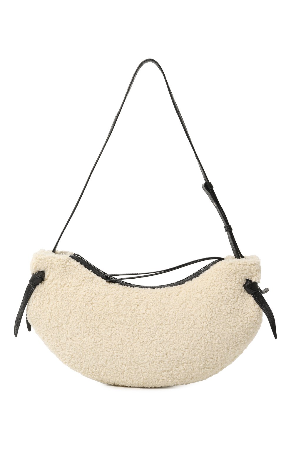 Сумка fortune cookie large YUZEFI кремового цвета по цене 74950 руб., арт. YUZAW24-HB-LF-F009, фото 6 Сумка fortune cookie large YUZEFI, арт. YUZAW24-HB-LF-F009, фото 6