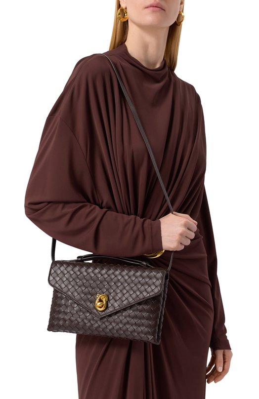 Сумка Knot Lock Bottega Veneta 817191/V08Z0 Коричневый  817191/V08Z0 Фото 2
