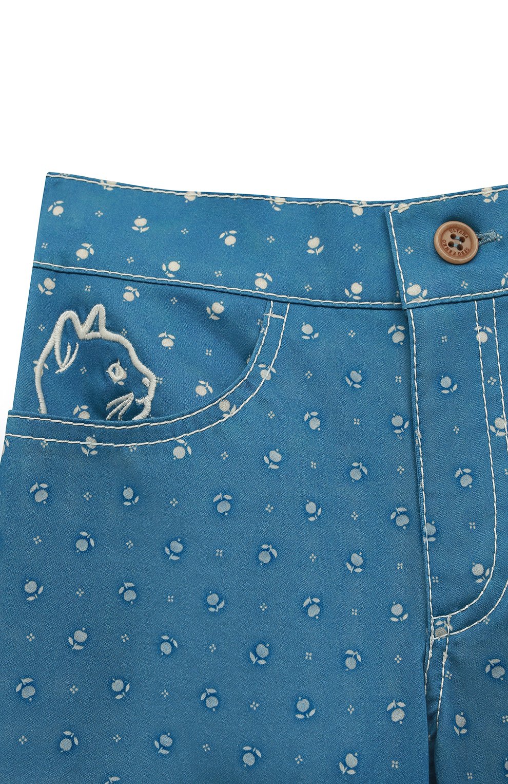 Хлопковые брюки ULYANA SERGEENKO, арт. PNT002KD21P (0720б21), фото 3