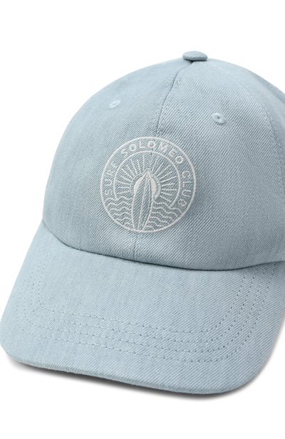 Льняная бейсболка BRUNELLO CUCINELLI, арт. BR489W329C, фото 3