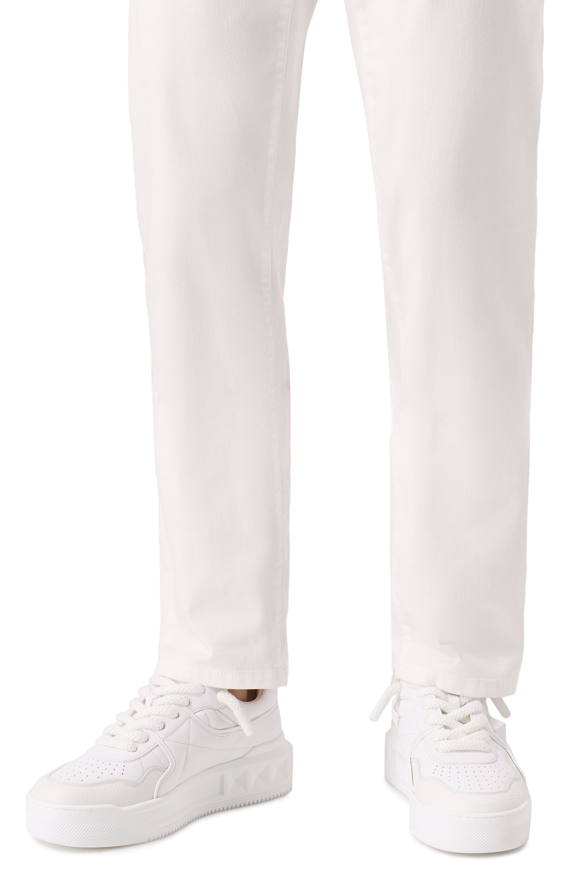 Кожаные кеды one stud xl VALENTINO, арт. 6Y2S0G37/XTM, фото 3