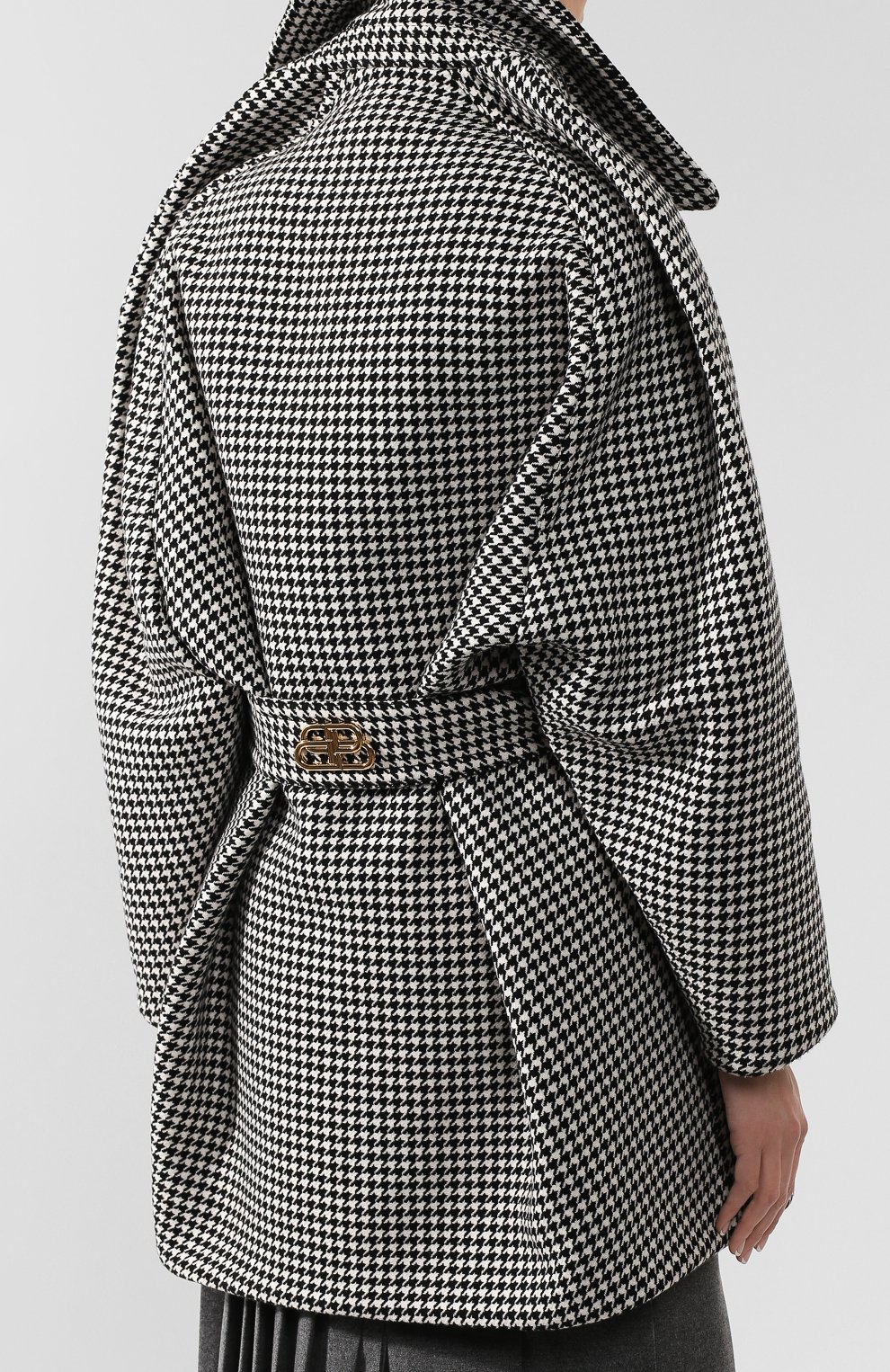 Пальто из смеси шерсти и кашемира BALENCIAGA, арт. 595303/TGU13, фото 4