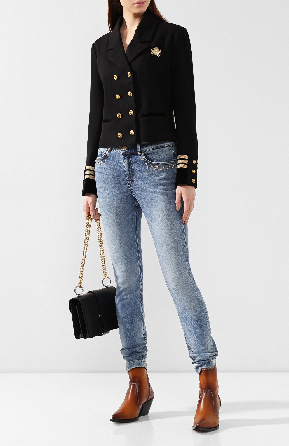 Жакет из смеси хлопка и шерсти POLO RALPH LAUREN, арт. 211763520, фото 2