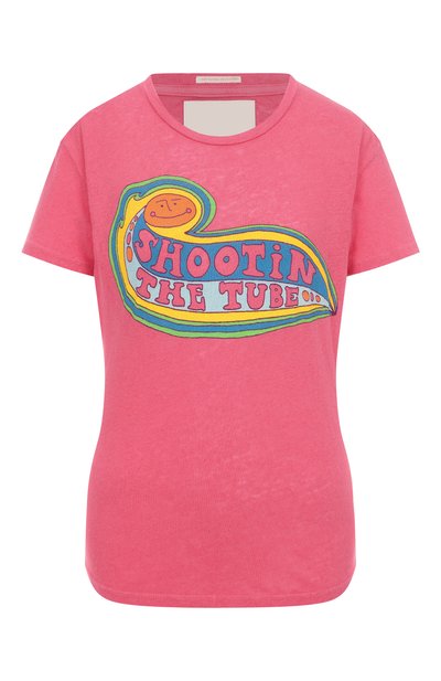 Женская футболка изо льна и хлопка MOTHER, арт. 8591-483/F1