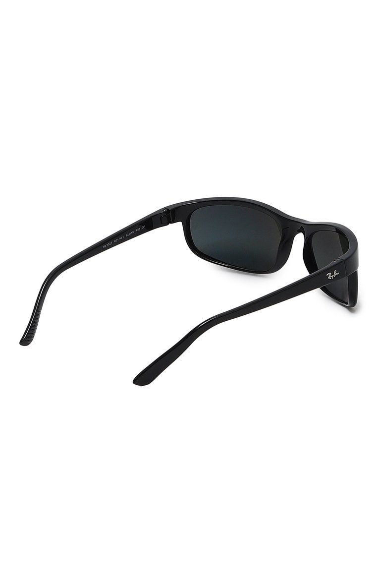 Женские солнцезащитные очки RAY-BAN черного цвета, арт. 2027-601/W1 | Фото 5 (Региональные ограничения белый список (Axapta Mercury): Не проставлено; Нос: Не проставлено; Тип очков: С/з; Кросс-КТ: С/з-унисекс; Материал: Пластик; Оптика Гендер: оптика-унисекс; Очки форма: Прямоугольные)