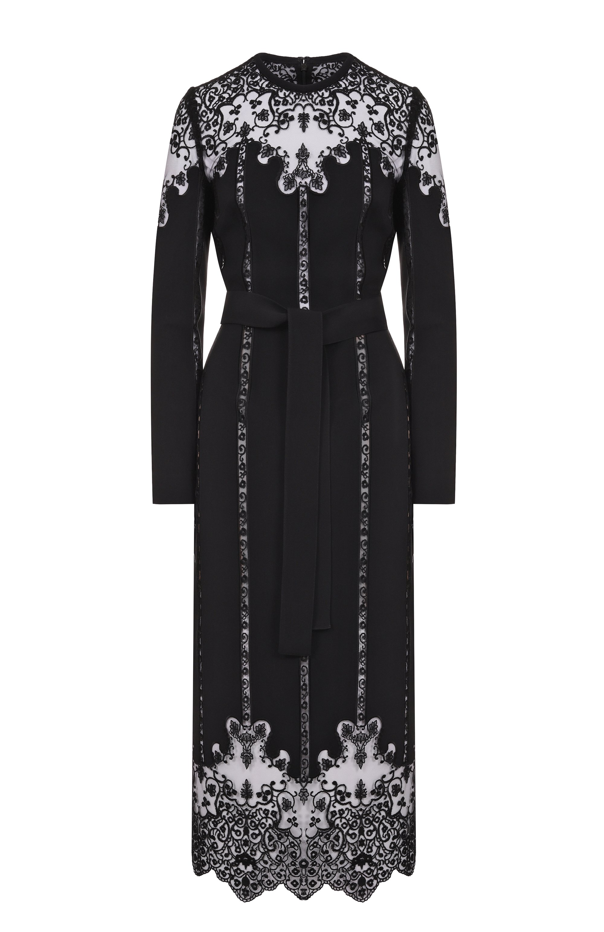 Платье изо льна и шелка ELIE SAAB, арт. D0815NP25/YAC07, фото 1