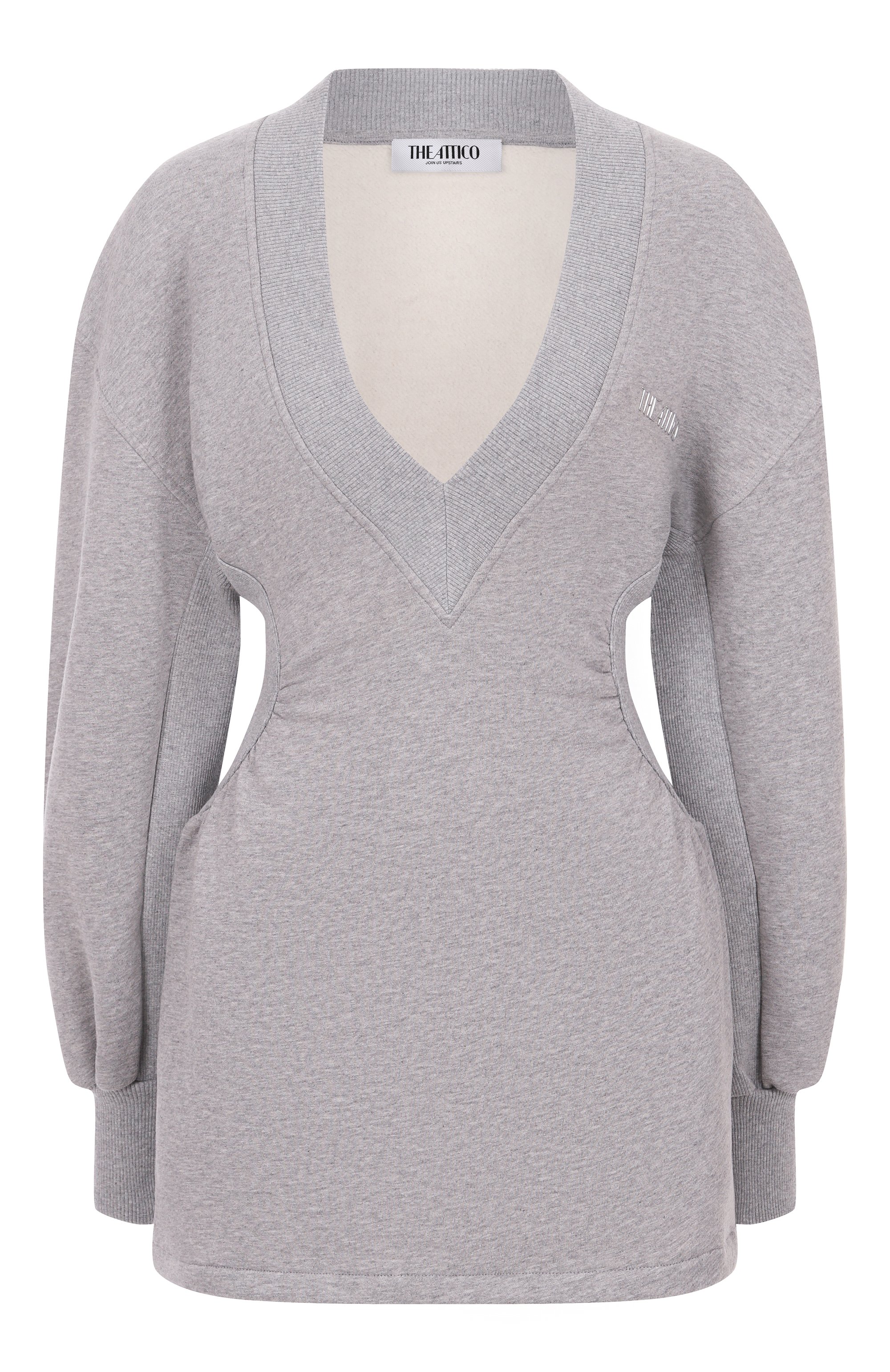 Хлопковое платье THE ATTICO, арт. 251WCA00436/JJF003AA, фото 1