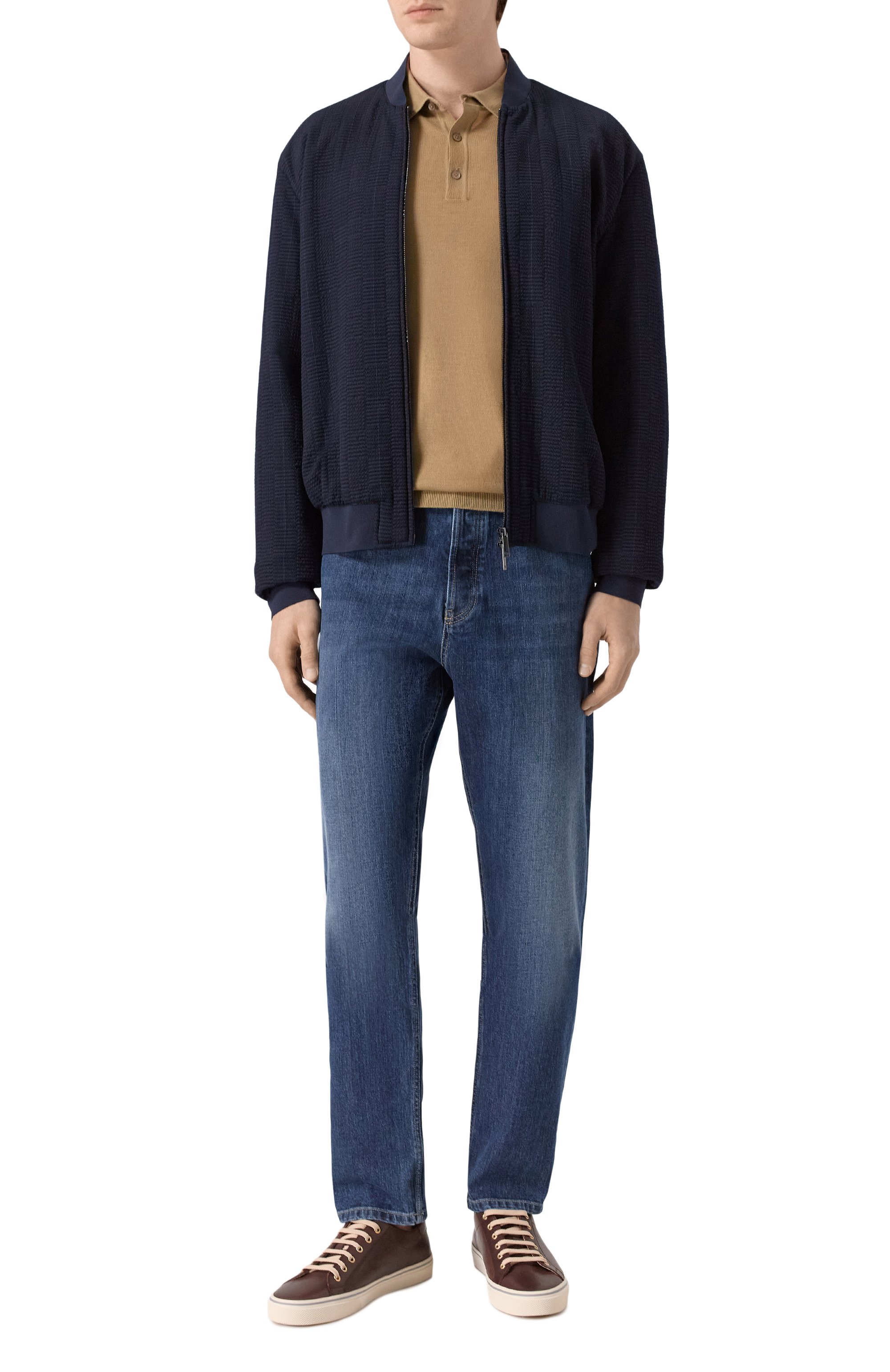 Шерстяное поло BOSS, арт. 50476355, фото 2