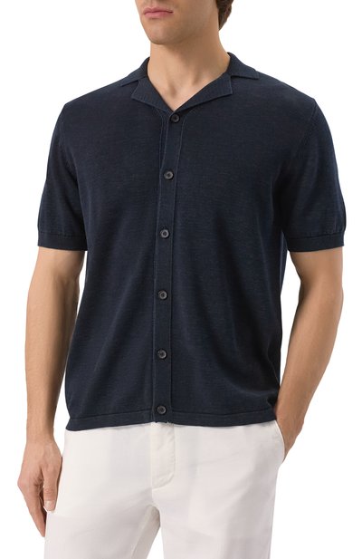 Рубашка из хлопка и льна VAN LAACK, арт. SAMIN/S00307, фото 3