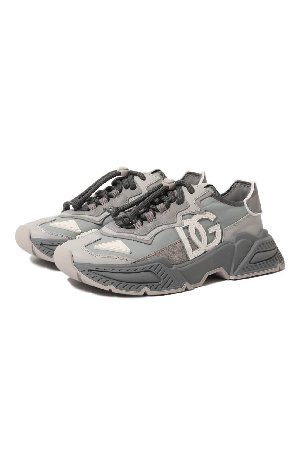 Кожаные кроссовки DOLCE & GABBANA, арт. DA5119/AG924/37-39, фото 1