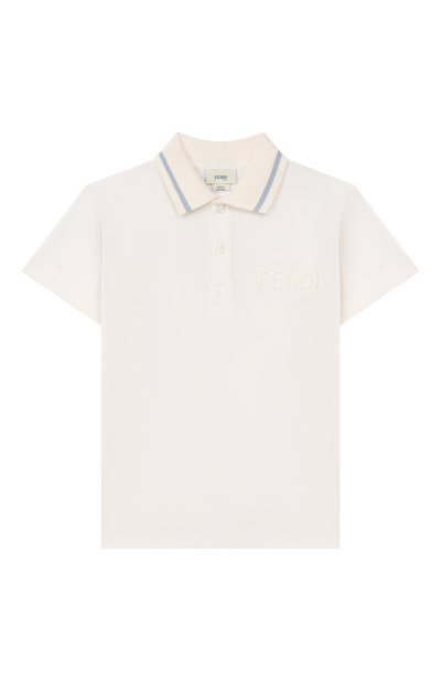 Хлопковое поло FENDI, арт. JMI496/7AJ/8A-12+
