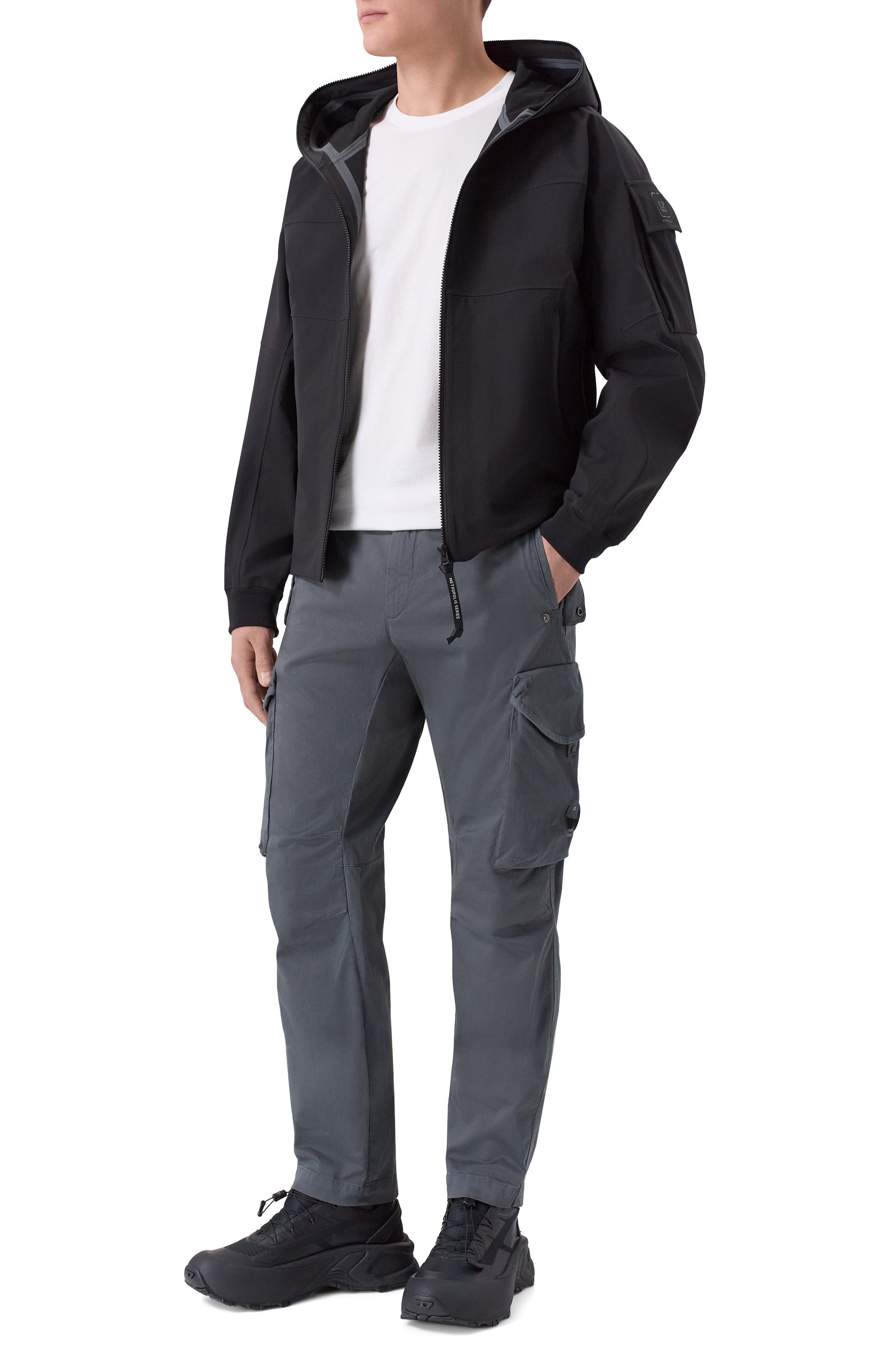 Хлопковые брюки-карго C.P. COMPANY, арт. 20CMPA744A/005694G, фото 2