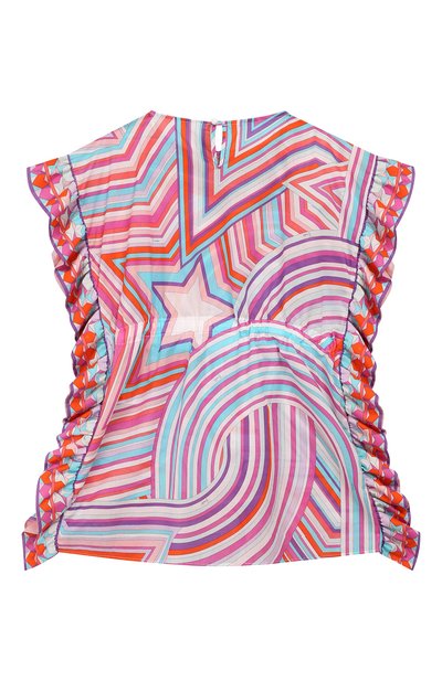Хлопковая туника EMILIO PUCCI, арт. 9K1221/KB350/5-8, фото 2
