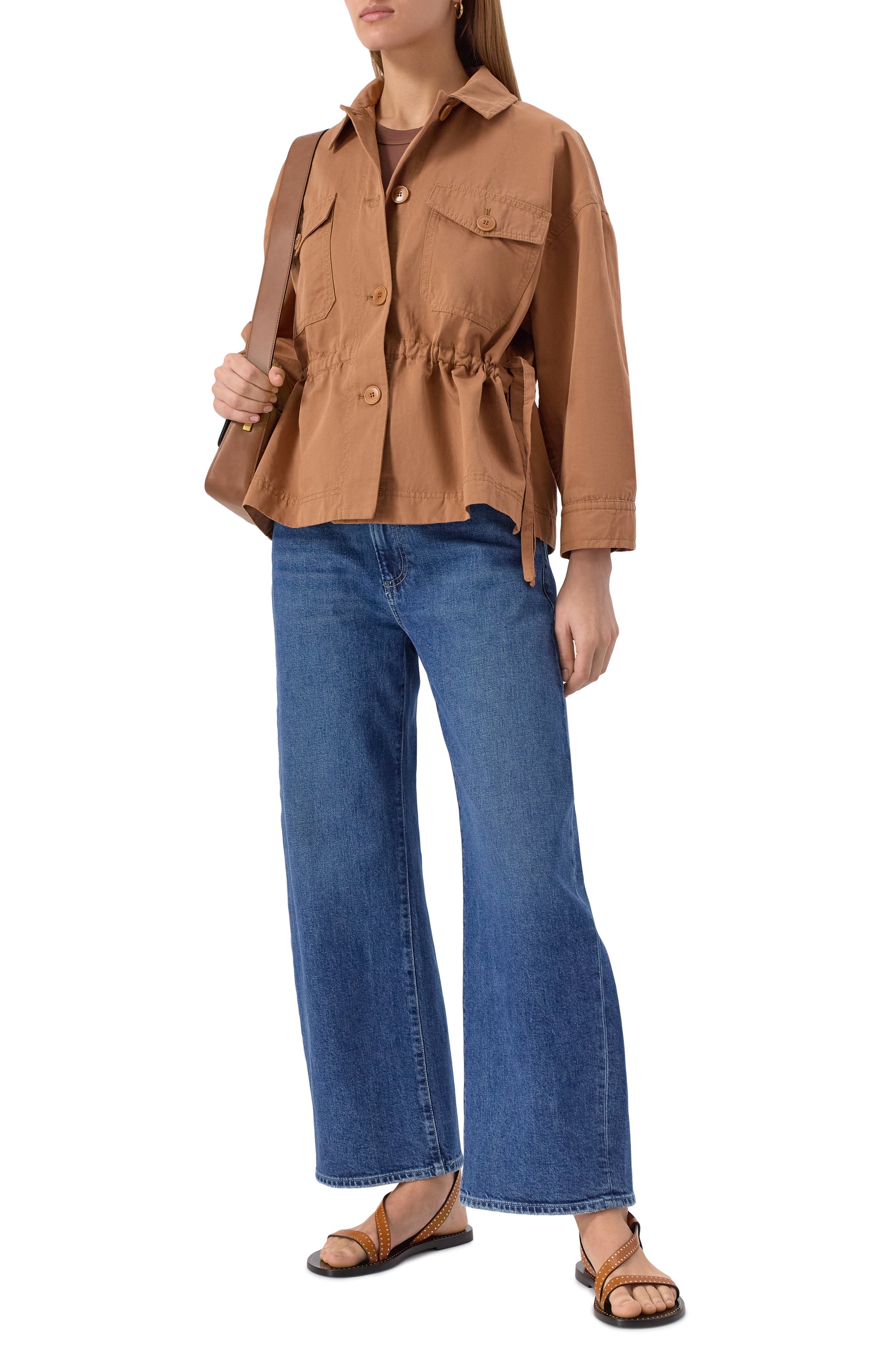 Куртка из хлопка и льна WEEKEND MAX MARA, арт. EGER, фото 2