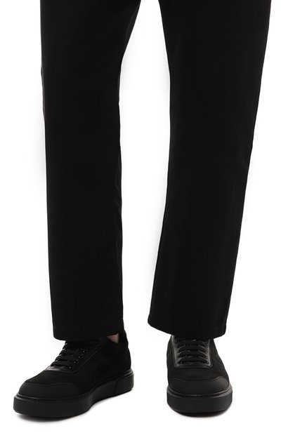 Замшевые кеды CAMERLENGO, арт. 16146/NER0, фото 3