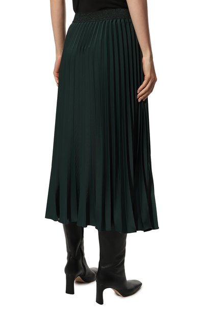 Плиссированная юбка SEVEN LAB изумрудного цвета по цене 17850 руб., арт. SKG-80 forest green, фото 4 Плиссированная юбка SEVEN LAB, арт. SKG-80 forest green, фото 4