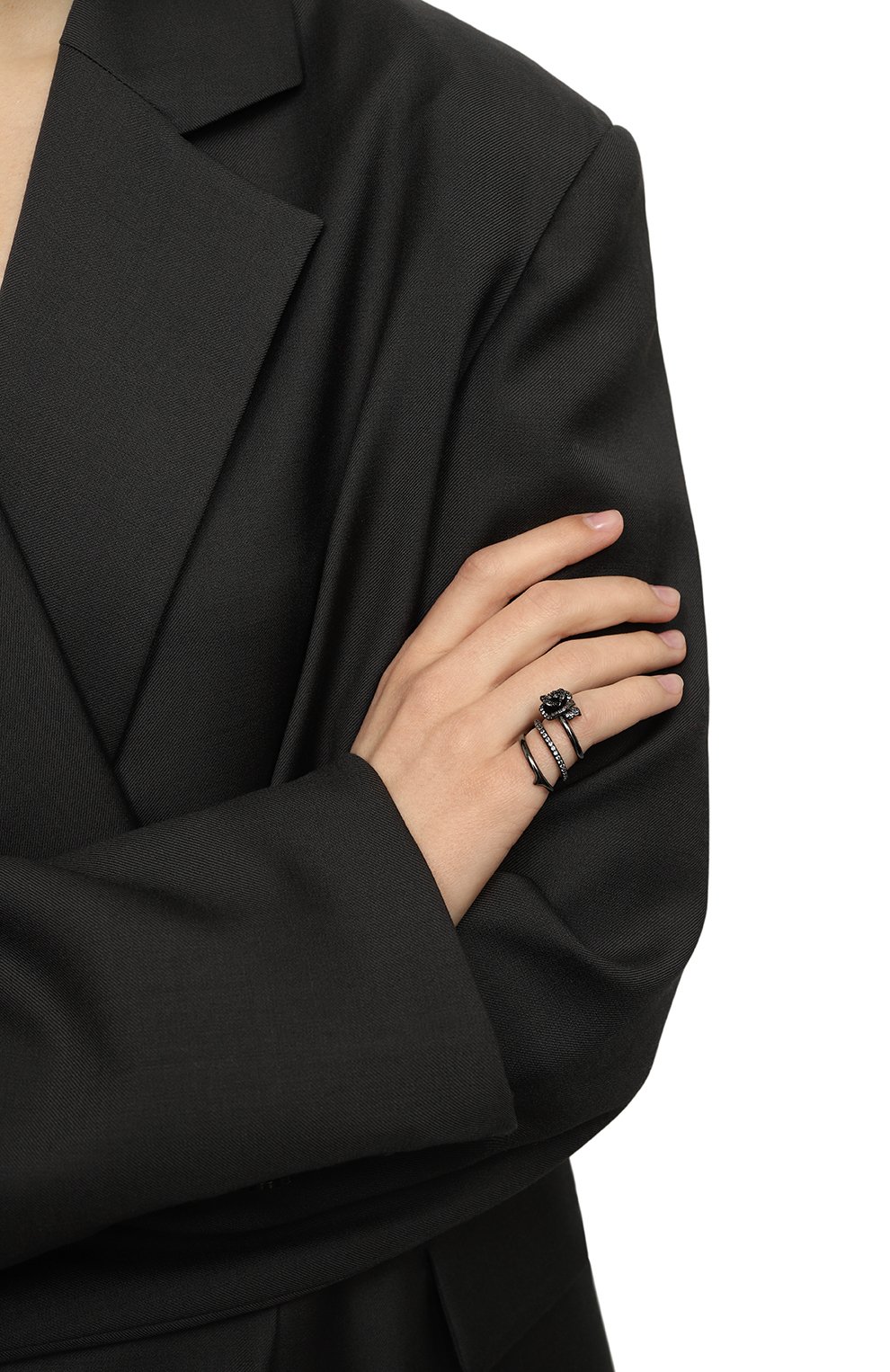 Кольцо secret garden на мизинец CAVIAR JEWELLERY, арт. SG012B, фото 2