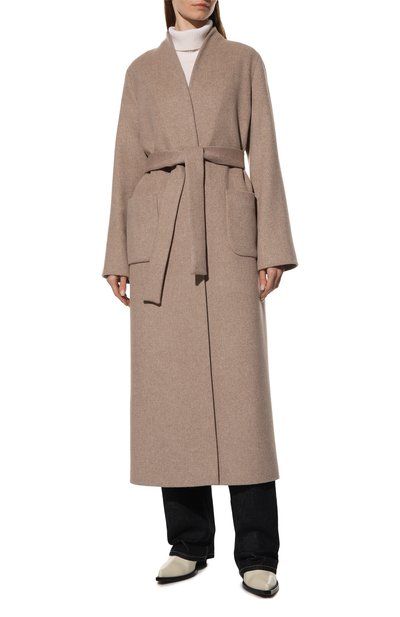 Пальто из шерсти и кашемира SEVEN LAB, арт. CX beige, фото 3