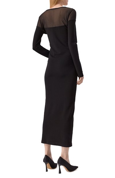 Платье из вискозы и хлопка IRO, арт. WP33DANIA, ф�ото 4