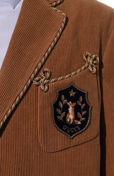 Вельветовый пиджак GUCCI, арт. 574281 Z3787, фото 5