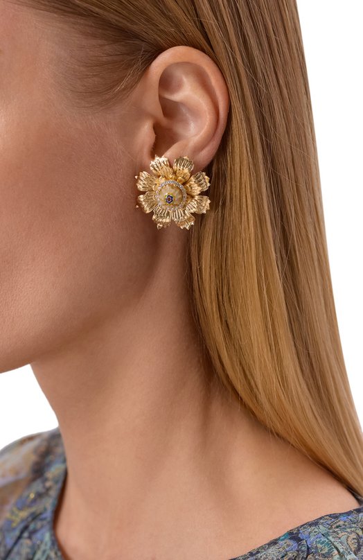 Серьги Anton Heunis MLR3.06 Разноцветный  MLR3.06 Фото 4