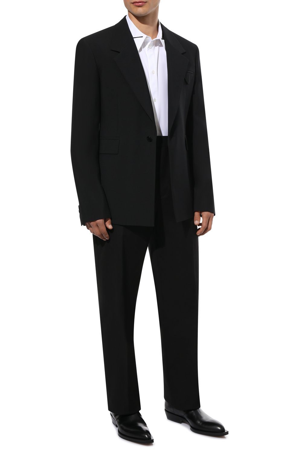 Кожаные казаки chisel BOTTEGA VENETA, арт. 667085/V10T0, фото 2