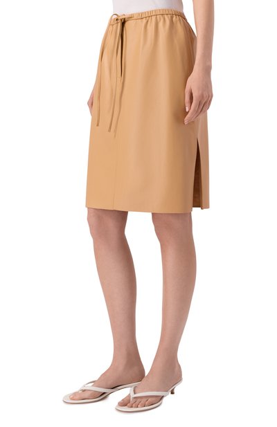 Кожаная юбка 12 STOREEZ, арт. 136339, фото 3