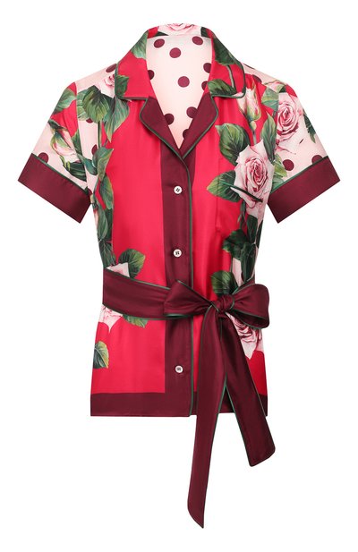 Шелковая блузка DOLCE & GABBANA, арт. F5G67T/GDU07, фото 1