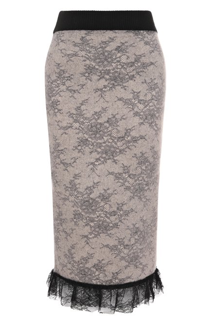 Женская шерстяная юбка NINA RICCI, арт. 25AMJU003/ML0584