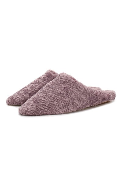Сабо miska NANUSHKA, арт. MISKA_LAVENDER_FAUX FUR, фото 1