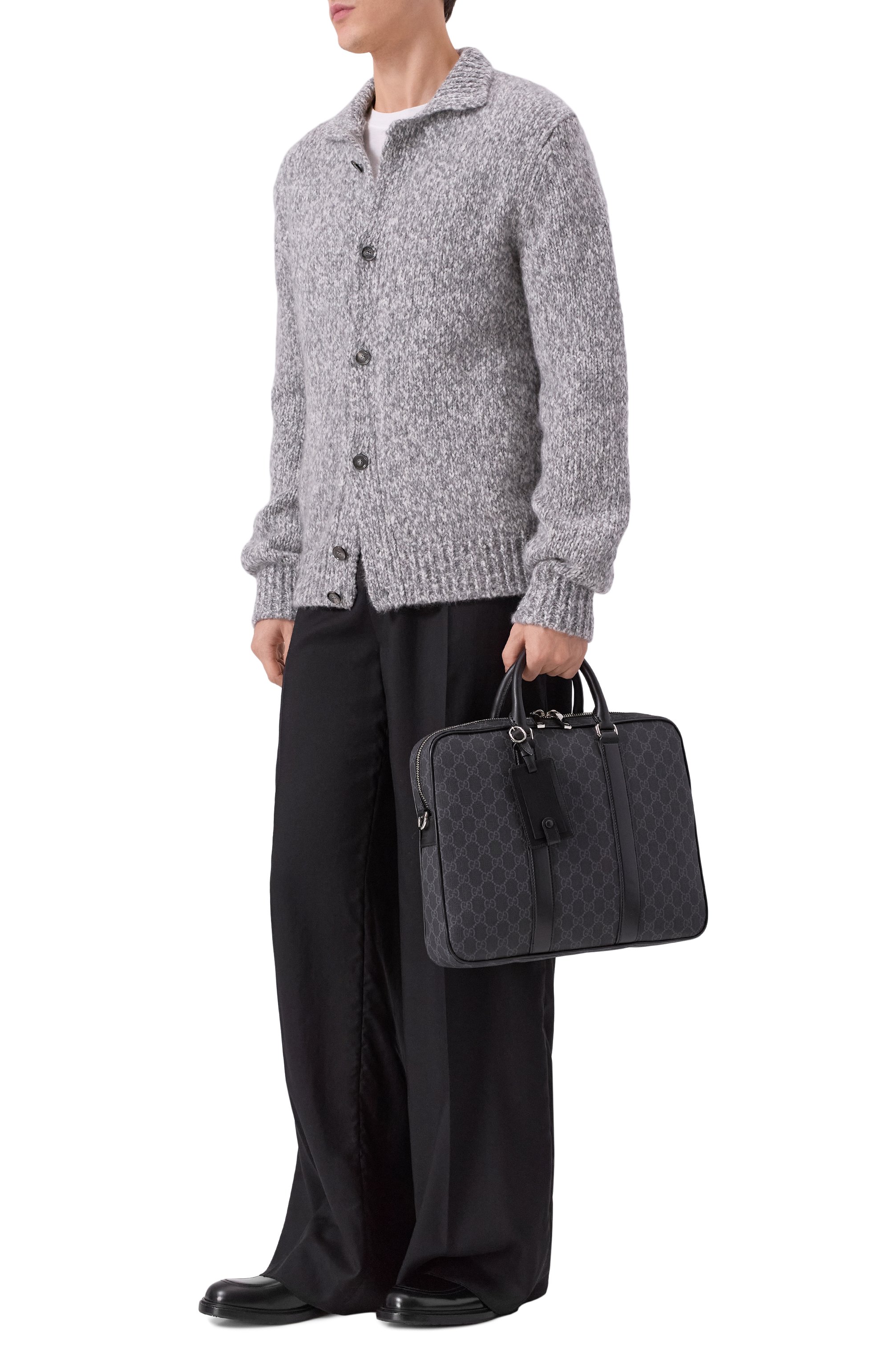 Портфель gg black medium GUCCI, арт. 792077/FADJA, фото 7