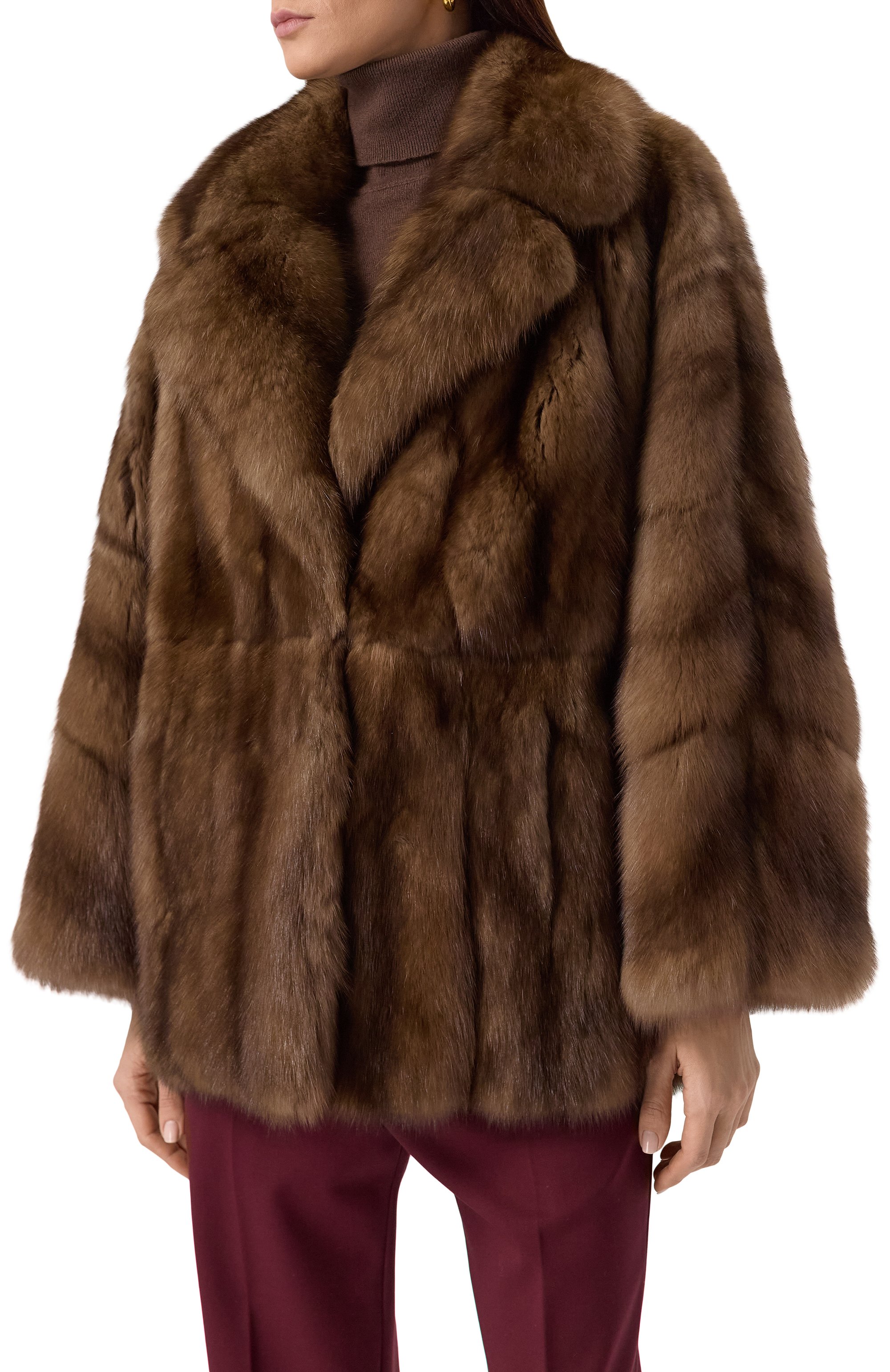 Шуба из соболя GIULIA GURMAN, арт. SBL621, фото 3