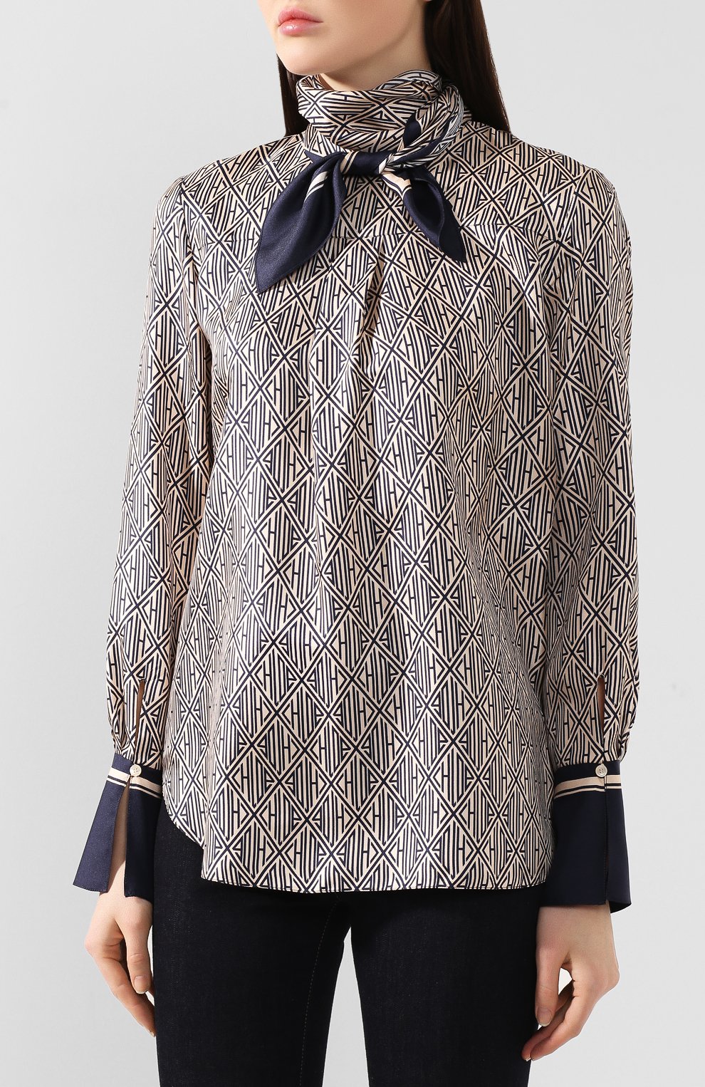 Шелковая блузка CHLOÉ, арт. CHC20SHT81350, фото 3