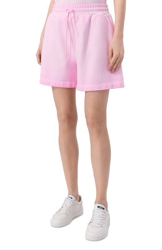 Хлопковые шорты MSGM 4041MDB71SE/267287 Розовый  4041MDB71SE/267287 Фото 3