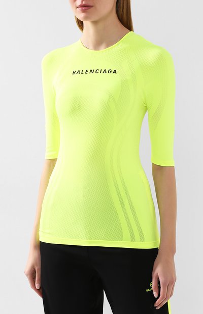 Топ BALENCIAGA желтого цвета по цене 35650 руб., арт. 570786/TEVC1, фото 3 Топ BALENCIAGA, арт. 570786/TEVC1, фото 3