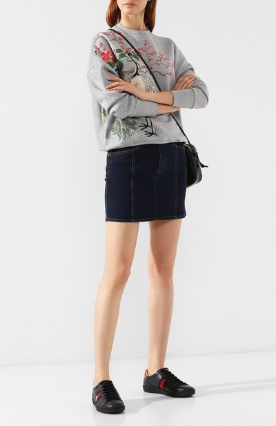 Кожаные кеды new ace GUCCI, арт. 431942/A38G0, фото 2