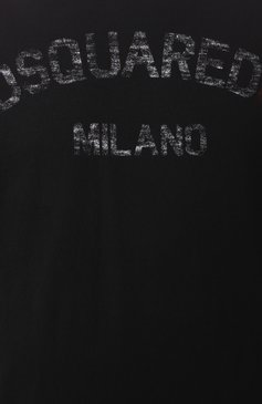 Мужская хлопковая футболка DSQUARED2 черного цвета, арт. S74GD1399/D20020 | Фото 6 (Рукава: 3/4; Драгоценные камни: Проставлено; Длина (для топов): Стандартные; Материал сплава: Проставлено; Принт: С принтом; Стили: Кэжуэл; Материал внешний: Хлопок; Кросс-КТ: Джерси; Мужское Кросс-КТ: Футболка-одежда)