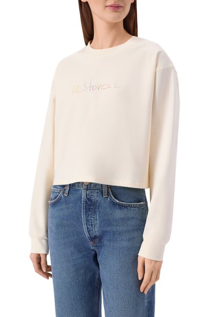 Хлопковый свитшот 12 STOREEZ, арт. 137386, фото 3